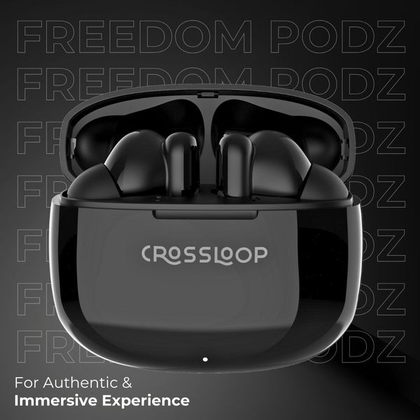 Crossloop Freedom Podz True Wireless EarPods Black