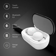 Crossloop Joy Zee True Wireless EarPods - White