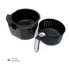 TEXET 3.2 L Analog Air Fryer with Rapid Air Technology