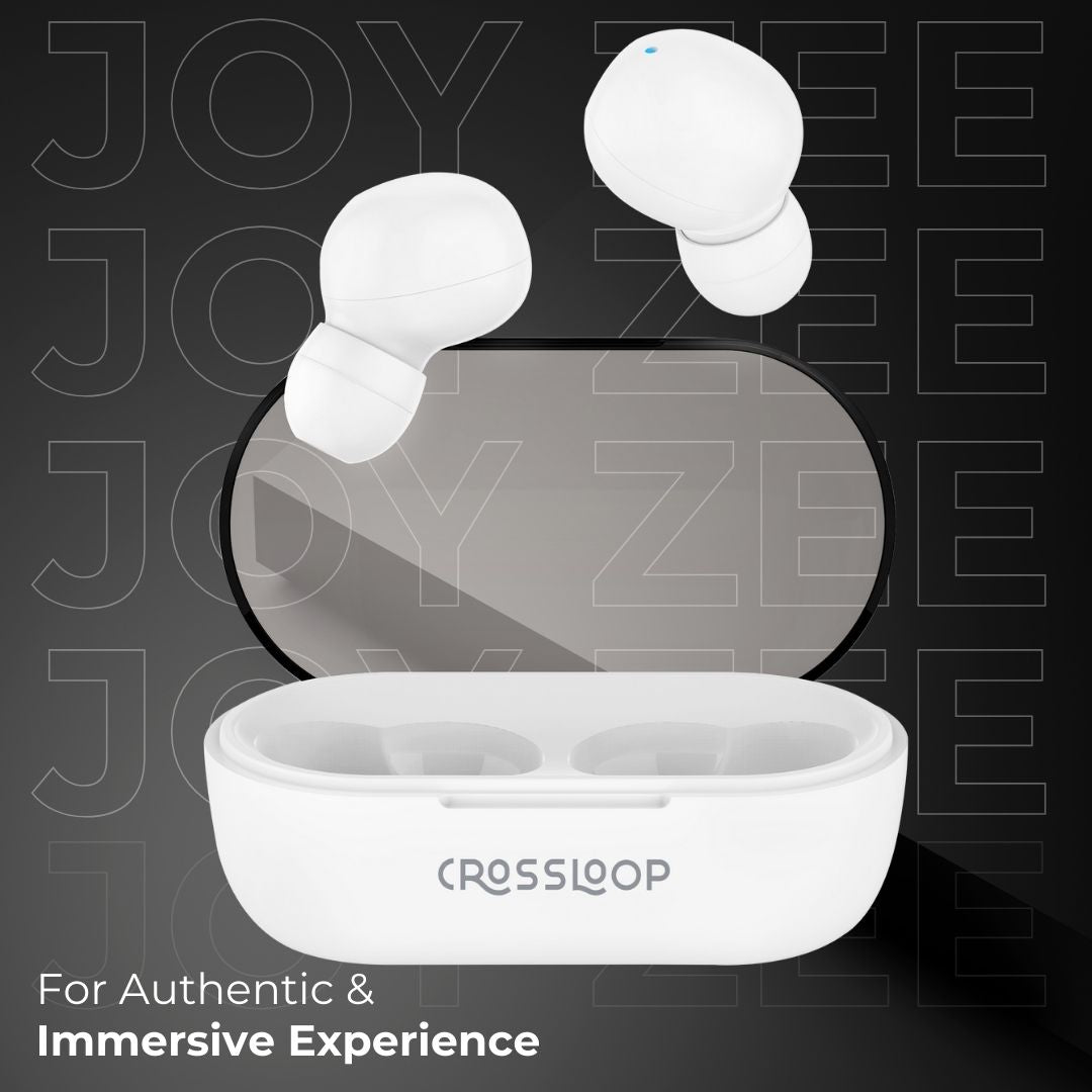 Crossloop Crossloop Joy Zee True Wireless EarPods - White