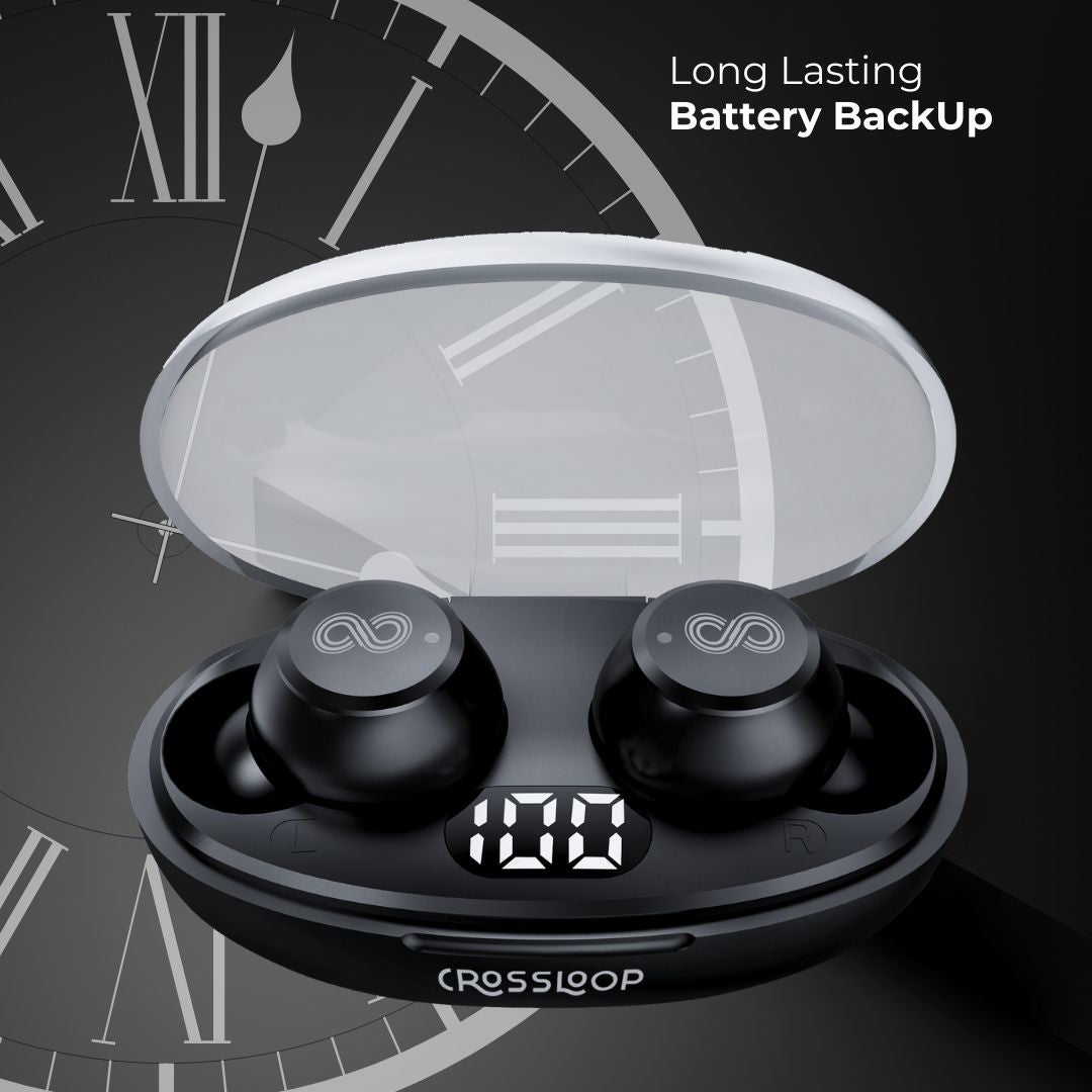 Crossloop Krysta Podz True Wireless EarPods - Black
