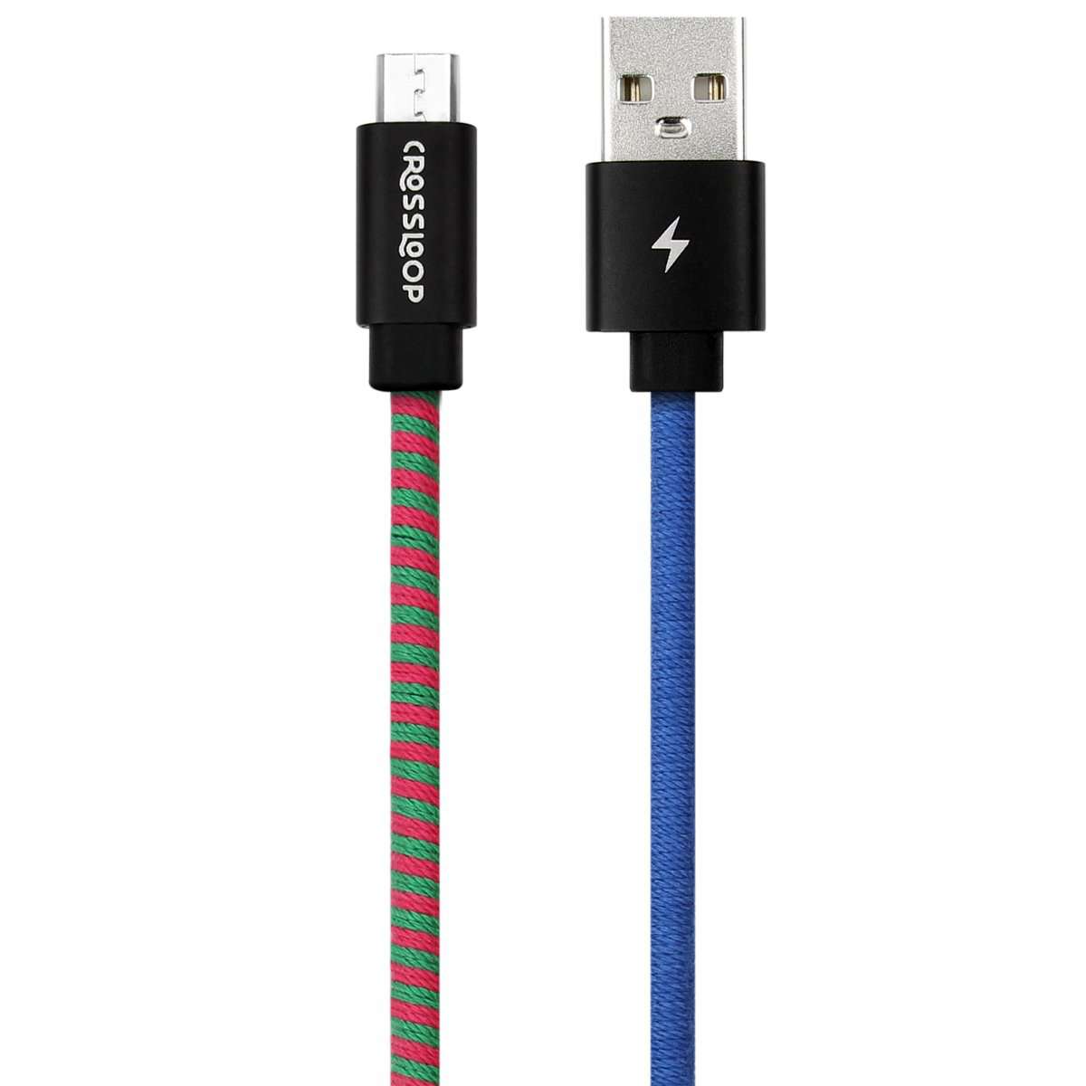 Micro USB Fast Charging Cable - Blue & Pink