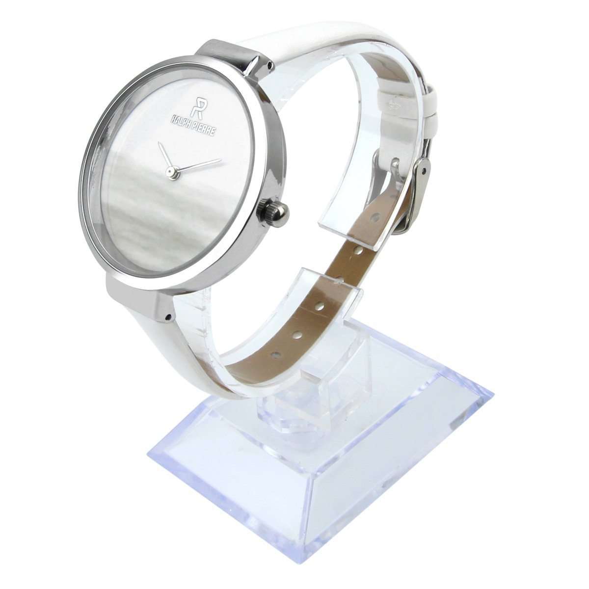 Ralph Pierre Sublime Breeze Analog Watch With White Dial & Strap