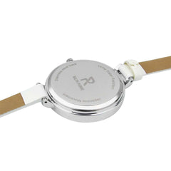 Ralph Pierre Sublime Breeze Analog Watch With White Dial & Strap