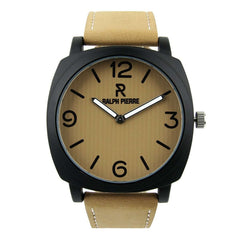 Ralph Pierre Actif Hustler Analog Watch With Brown Dial & Strap